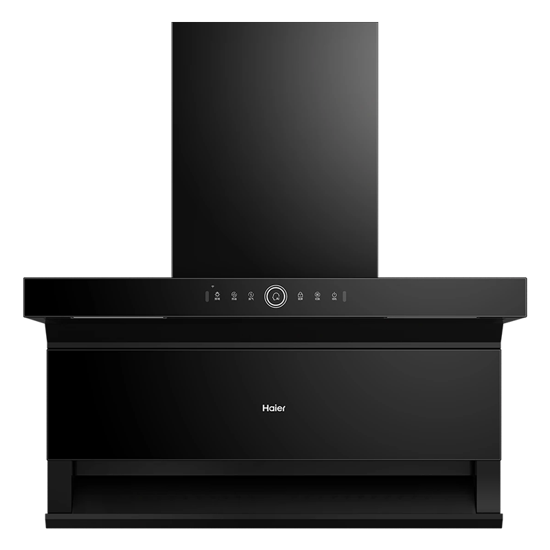 [烟灶联动]海尔Haier吸油烟机顶侧三吸27m³暴风擎吸5.2KW燃气灶家用天然气烟灶套装EC729UD+Q2BE58