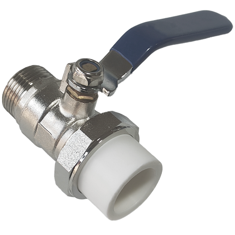 云型巨 PPR外丝球阀 PPR管配件 塑料管配件 25*1 单位:个