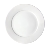 山水本色 食品级耐高温密胺盘子平盘碟子 6寸 个