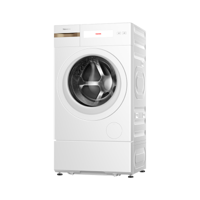 东芝(TOSHIBA)滚筒洗衣机X20热泵式洗烘一体全自动家用带烘干纯平全嵌入12公斤大容量DGH-127X20BW