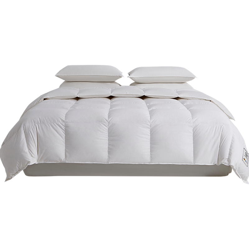 婵思 据水鸭绒被单双人被子保暖被芯