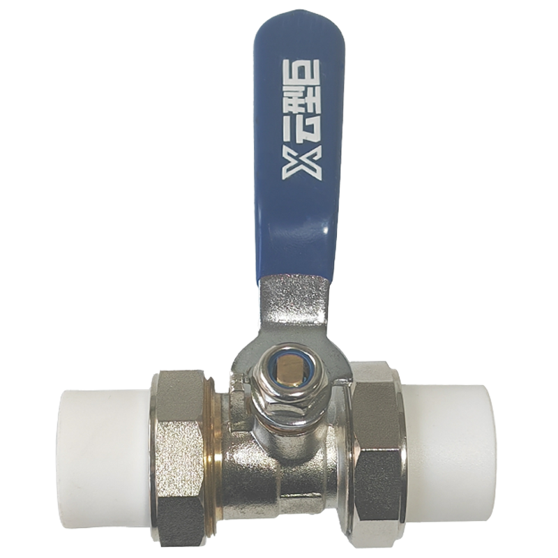 云型巨 PPR双热熔球阀 PPR管配件 塑料管配件 90mm 单位:个