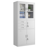 凌迪星偏三保文件柜850*390*1800mm台