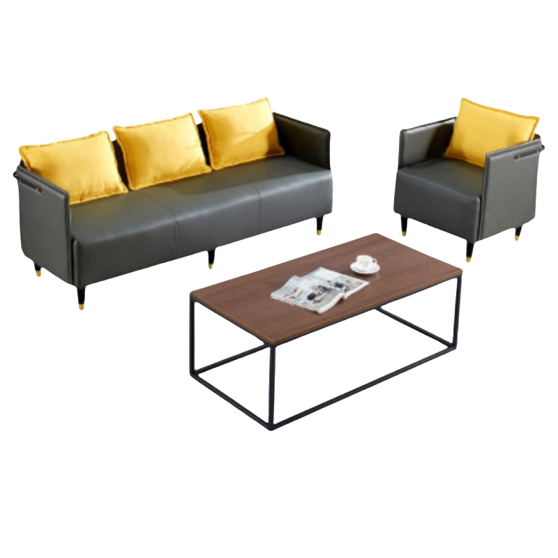 宜掌柜 沙发组合 1+3+茶几 套