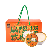 蔡府广式双皮奶210g6碗免煮开盖即食水牛奶布丁下午茶经典甜品