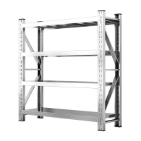 奇桄烁304不锈钢置物架180*60*200cm组