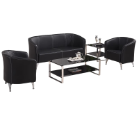 宜掌柜 沙发茶几组合 1+1+3+茶几 套