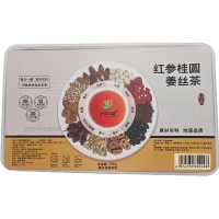 伊佳尚品 红参桂圆姜丝茶 380g/盒