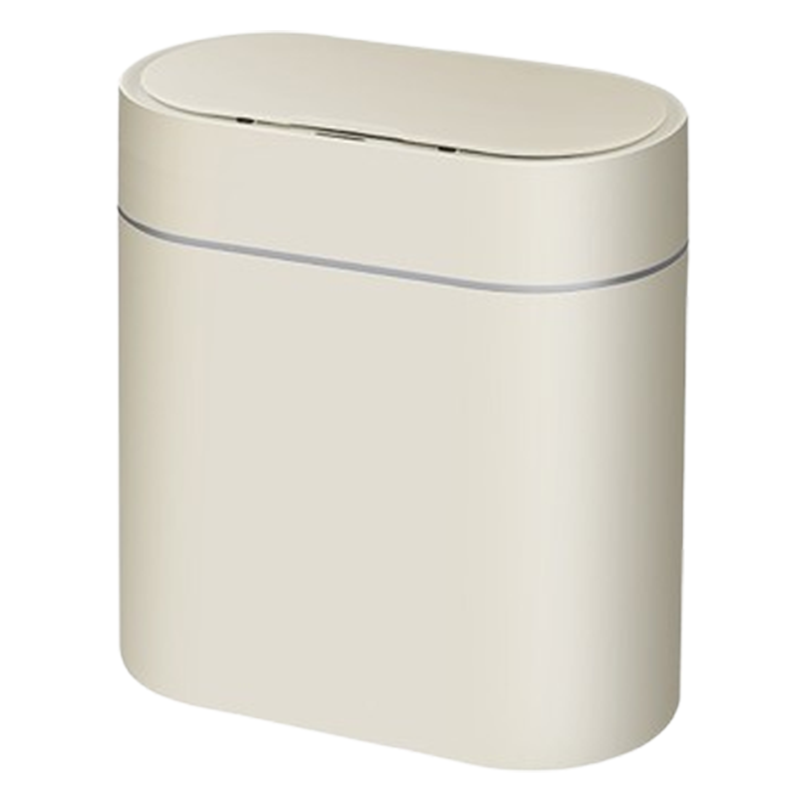 邦可臣智能感应垃圾桶家用卫生间自动厕所带盖电动吸附铺袋夹缝