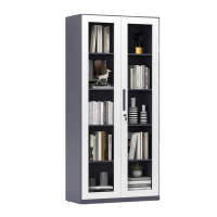 怡卓欧文件柜通玻对开柜个