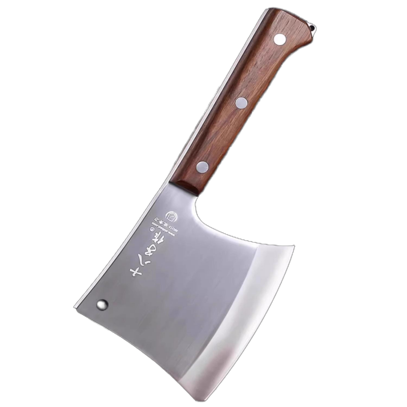 十八子作斧头砍骨刀屠夫重型剁骨斩骨家用加厚砍骨头刀具8177