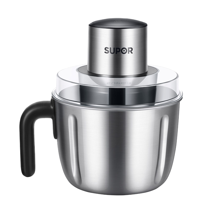 苏泊尔(SUPOR)绞肉机 绞馅机 不锈钢家用多功能搅肉机2.2L电动切菜打肉碎肉机搅拌机JR56-U单刀