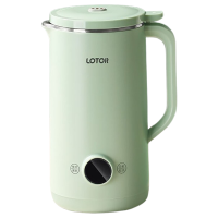 LOTOR豆浆机1L小型破壁机304钢免过滤DJJ-70FY-LS