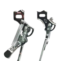 闪电客2426寸自行车双支撑方口脚架脚撑大脚架双支架加粗停车架