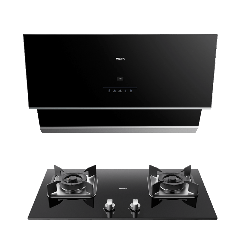 名气(MQ)油烟机烟灶套装 2301A+A6312B(天然气)20m³大吸力家用侧吸油烟机+4.6KW大火力燃气灶