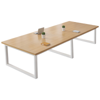 海麦斯三支架会议桌3000*1200*750mm/HmW1606/办公室大桌子洽谈桌