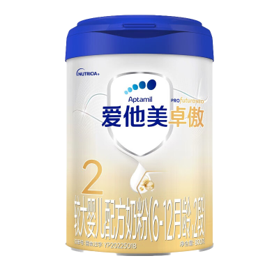 爱他美(Aptamil)卓傲新升级 卓傲较大2段婴儿配方奶粉(6—12月龄) 卓傲2段-800*6罐