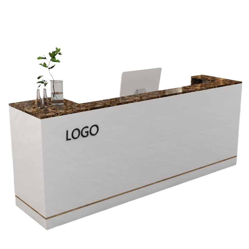 豫龙都 前台接待桌 2.4m 台