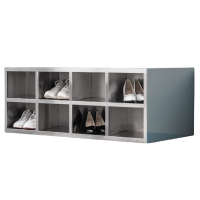 蕃蒂员工鞋柜16格双面台