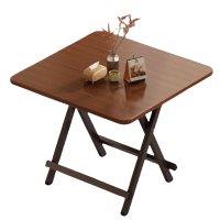 烁恒折叠餐桌90*90*73cm张