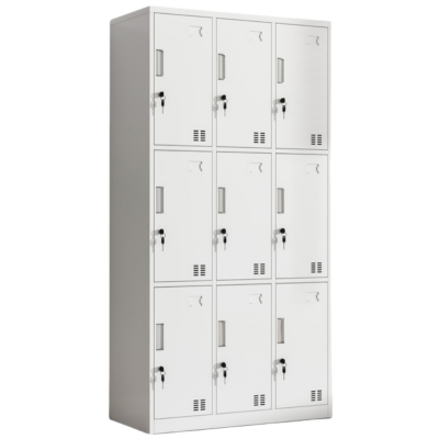 汇微星九门铁皮衣柜900*420*1800mm台