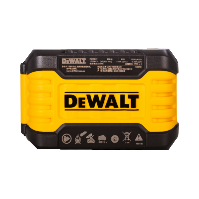 得伟锂电池 20V/60V 12.0Ah DCB612-A9 块