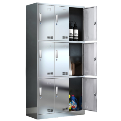 汇微星304九门员工柜900*420*1800mm台