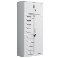 桃锦堂 铁皮柜三门十斗 台