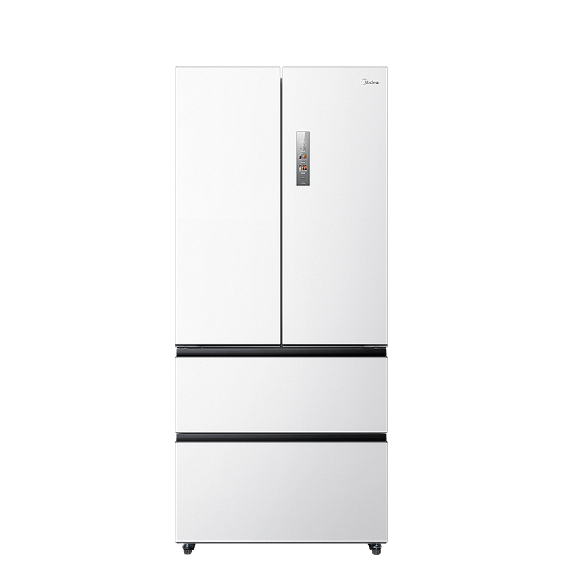 [自营]美的冰箱(Midea)520升多门双变频一级能效净味抗菌干湿分储冰箱BCD-520WUFPZM(E)海贝白