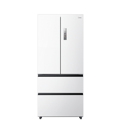 [自营]美的冰箱(Midea)520升多门双变频一级能效净味抗菌干湿分储冰箱BCD-520WUFPZM(E)海贝白