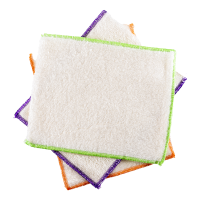 非草非木 竹纤维毛巾材质洗碗巾厨房清洁 洗碗布去油不沾油3条装(23*18.5cm)(包)