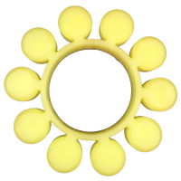 伟鹏双兴 聚氨酯梅花垫MT缓冲垫 MT9(225*115*35mm8瓣)个