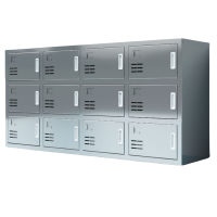 蕃蒂不锈钢鞋柜12门台