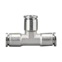 中锦科技 不锈钢气管快接三通接管口径10mm个