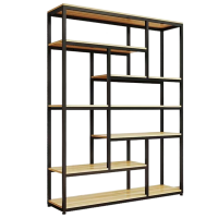 止臣 书架 置物架落地客厅博古架靠墙陈列展示架子 120cm