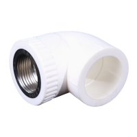 OVN PPR内丝弯头内牙弯头 20ppr×6分(3/4) 个