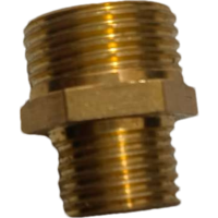 蔚珺铜双外丝变径接头6分转4分个