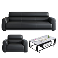 豫龙都沙发茶几组合3+1+1+茶几套