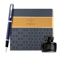 派克钢笔卓尔锻面黑白夹墨水笔16款IM签字钢笔