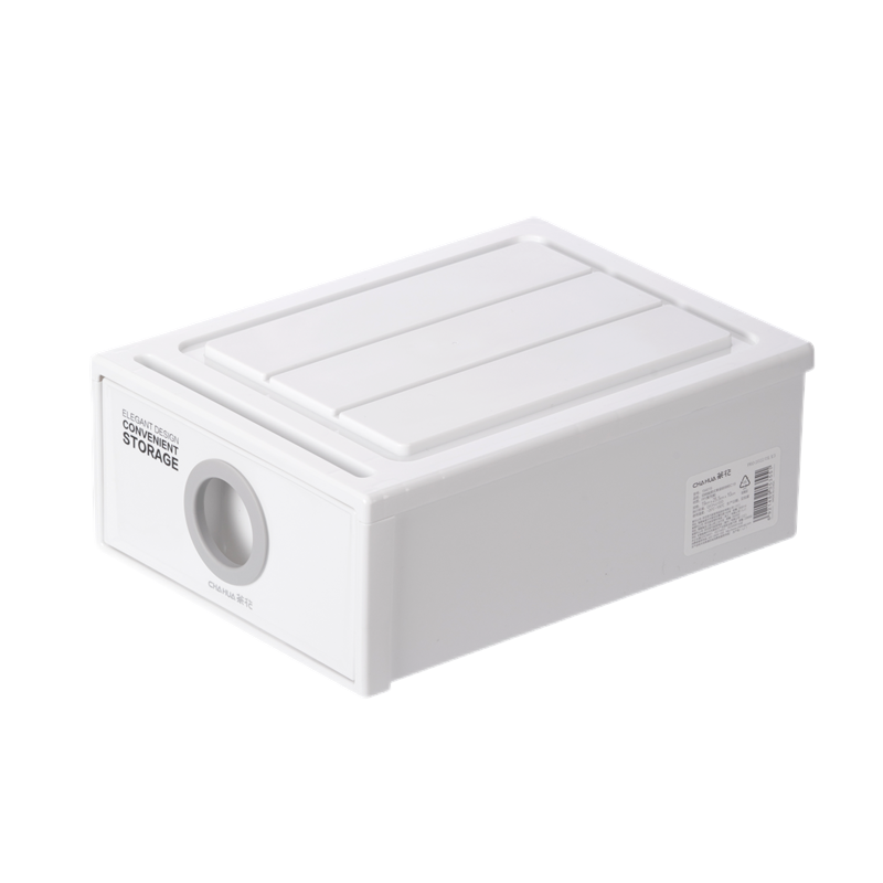 茶花伯纳抽屉式单层收纳柜C19 2.5L/个