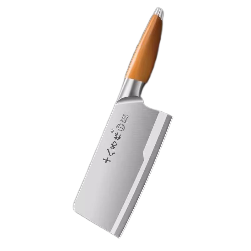 十八子作阳江正品菜刀家用不锈钢切片刀厨师专用刀具N8169