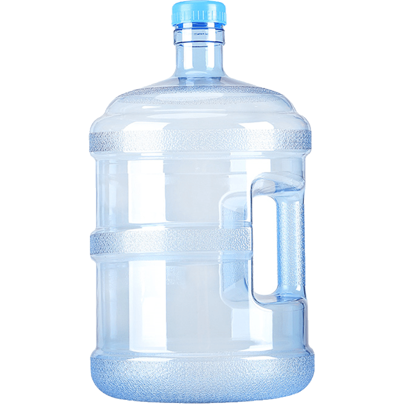 闪电客pc水桶加厚手提式矿泉水桶茶吧机饮水机桶桶装水空水桶