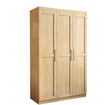 豫龙都实木衣柜三门台