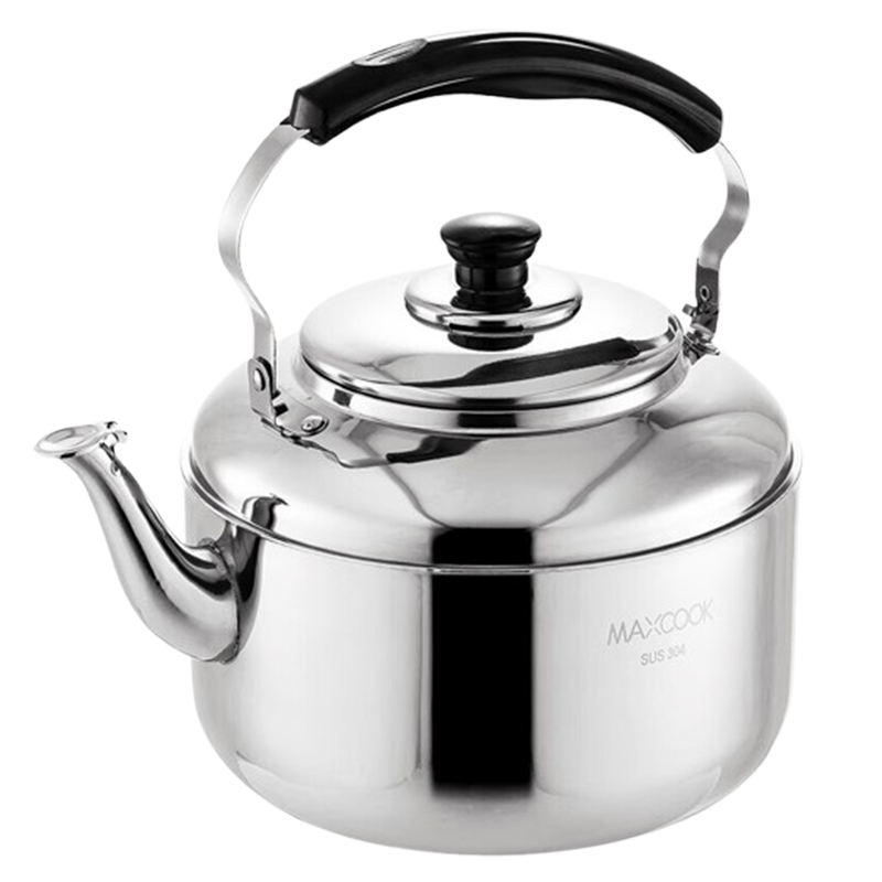 美厨烧水壶5L加厚中式鸣音304不锈钢烧水壶MCH653