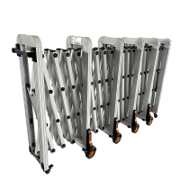 柠杺 伸缩隔离栏100*140cm 米