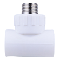 OVN PPR外丝三通外牙三通 25ppr×4分(1/2) 个