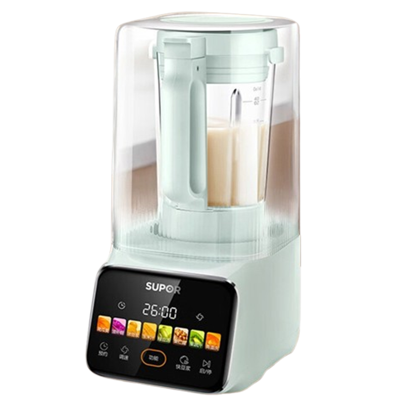 苏泊尔破壁机1.2L低音可拆免滤豆浆机ZMD安心系列SP75RD