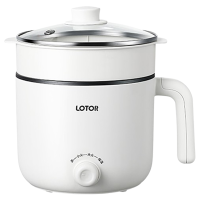 LOTOR电煮锅1.3L多功能小火锅蒸笼款60C-6-SLZLK-MB