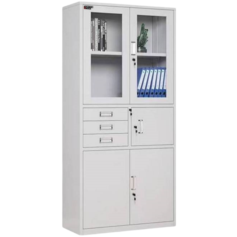 富力华驰 文件柜 1800*850*390mm偏三斗0.4厚 个