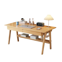 班龙双抽学习桌140*55*75cm张